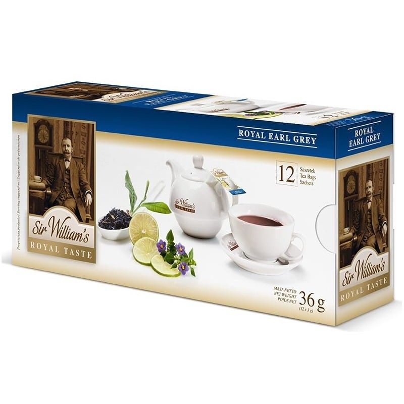 Herbata czarna Sir Williams Royal Earl Grey 12 szt