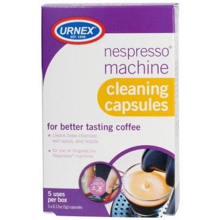 Kapsułki do czyszczenia Nespresso Urnex 5szt
