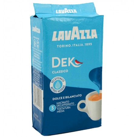Kawa mielona bezkofeinowa LAVAZZA DEK 250g