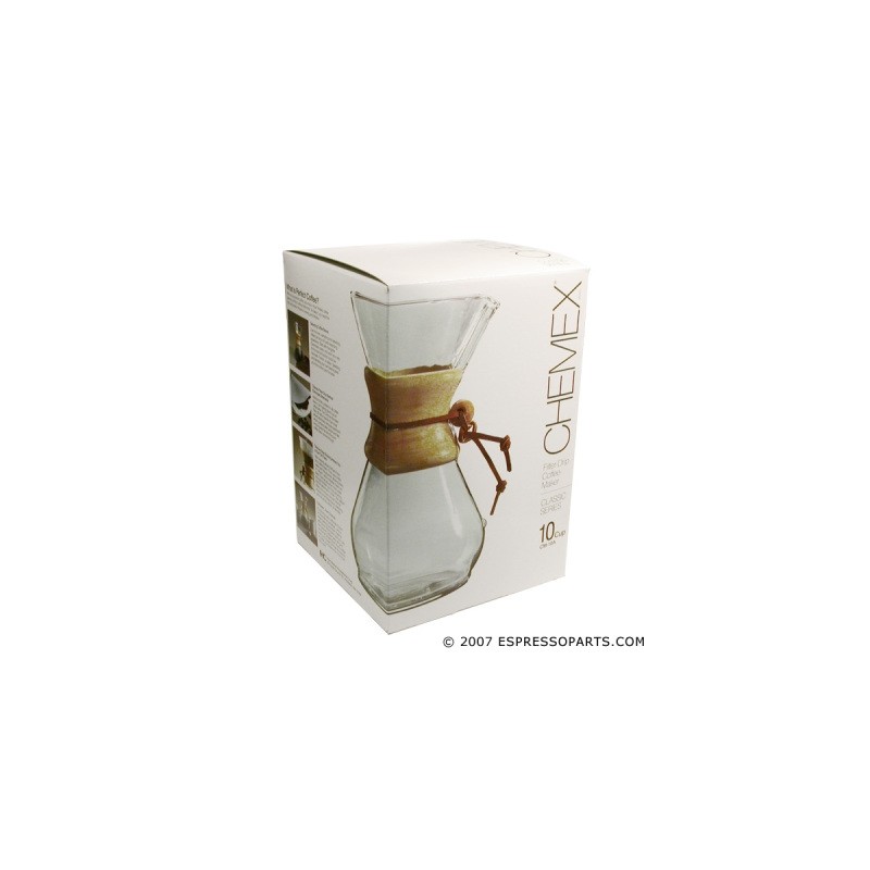 Chemex Classic Coffee Maker - 10 filiżanek - 1,4l - Ekspres przelewowy