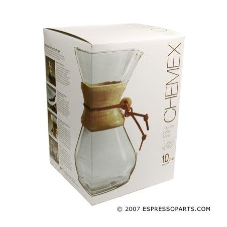 Chemex Classic Coffee Maker - 10 filiżanek - 1,4l - Ekspres przelewowy